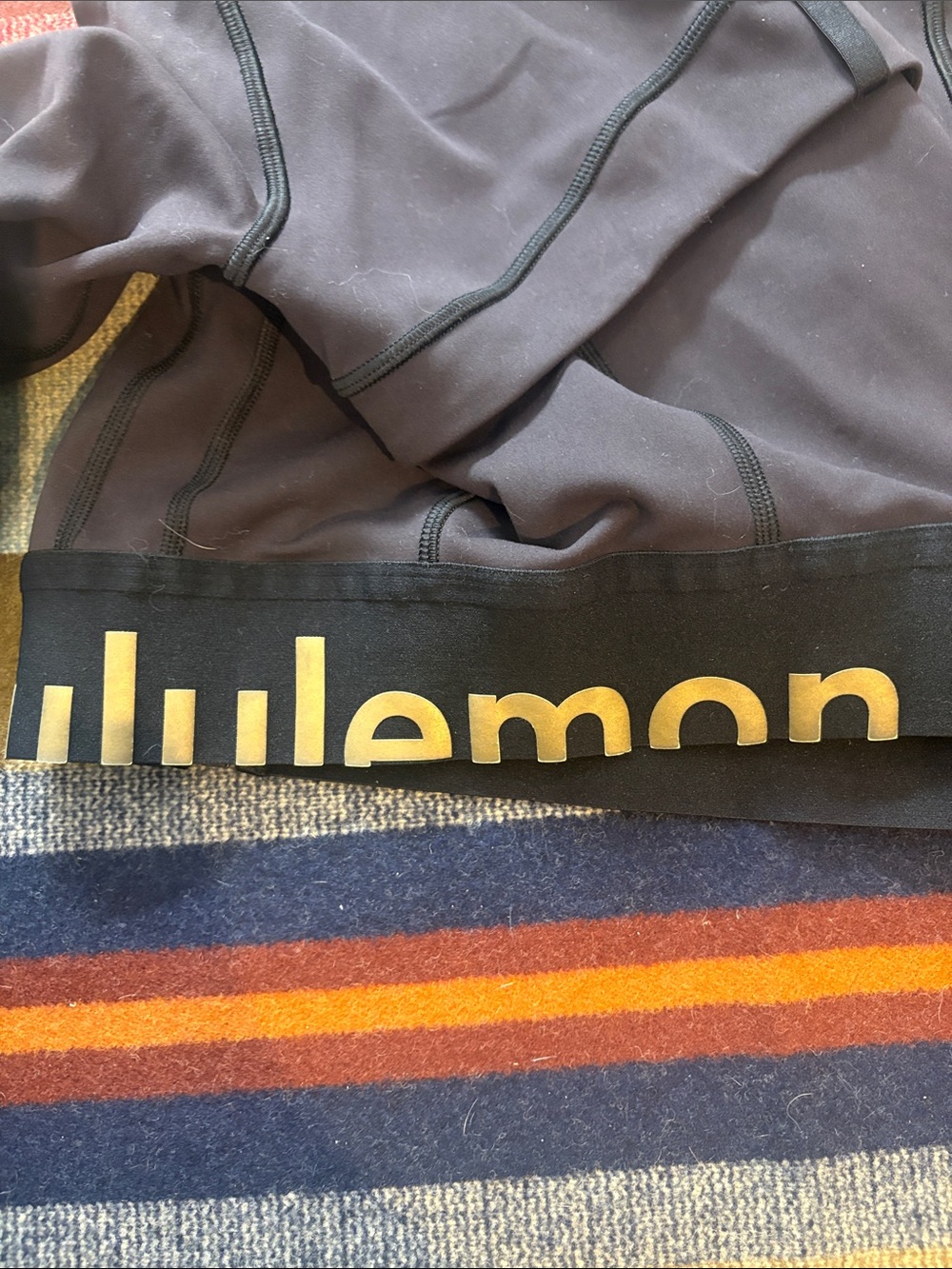 lululemon Define Cropped Jacket Black/Gold Everlux Size S - Picture 6 of 10